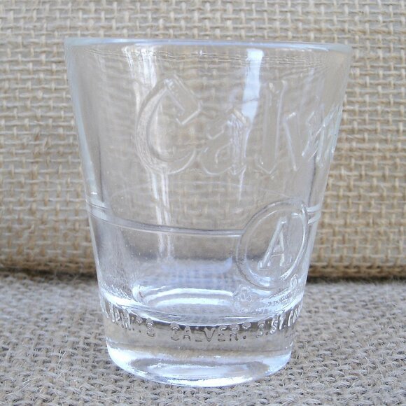 Vintage Lord Calvert Reserve A Whiskey Shot Glass - Picture 6 of 12